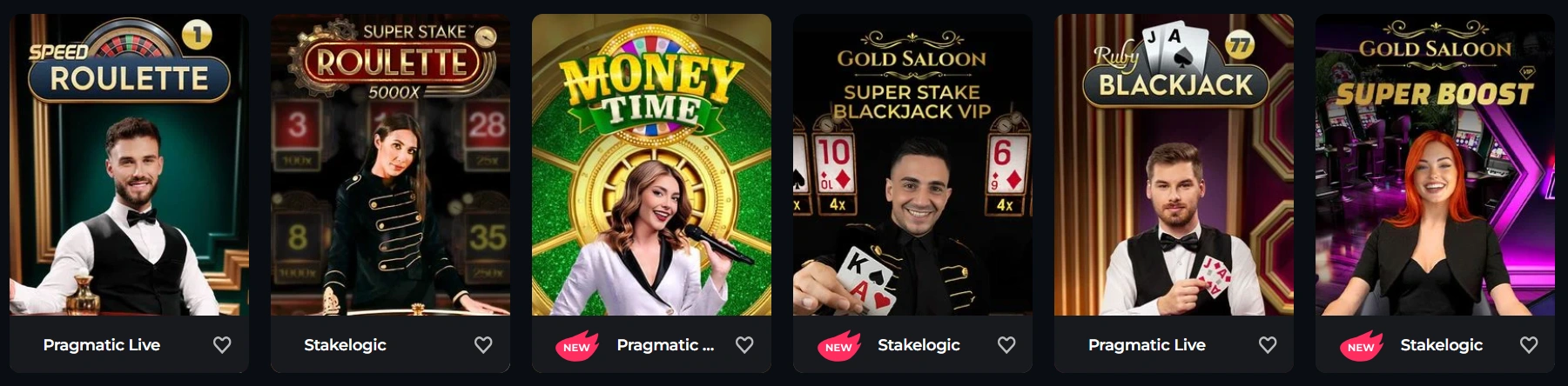 Casino en direct Boomerang Casino